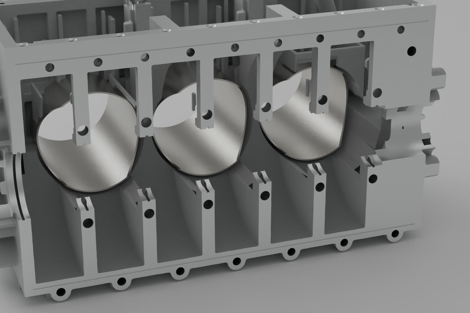 Block cutaway